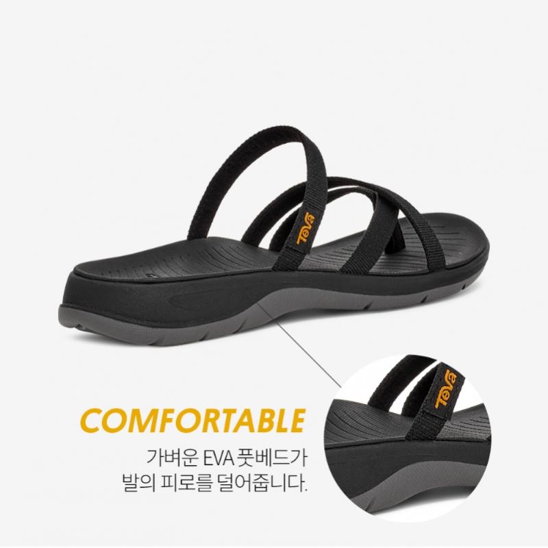Teva Women S Tirra Traveler Flip Stvf2619490 Blk