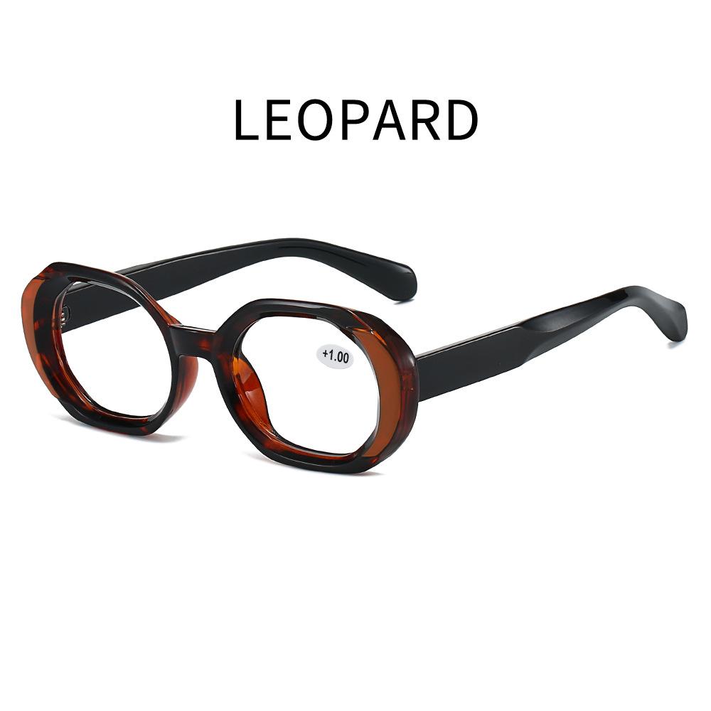 

Zk2515 Anti-Blue Glasses Women S Japan And Korea Personality Irregular Polygon Frame High Definition Reading Glasses 0 degree - anti-blue light glasses