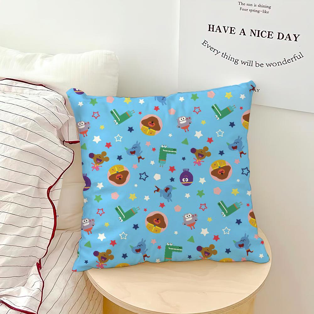 Cartoon Hey d-Duggees Cute Cozy Soft Pillow Case for Sofa Living Room Home Office Decor Protective Covers