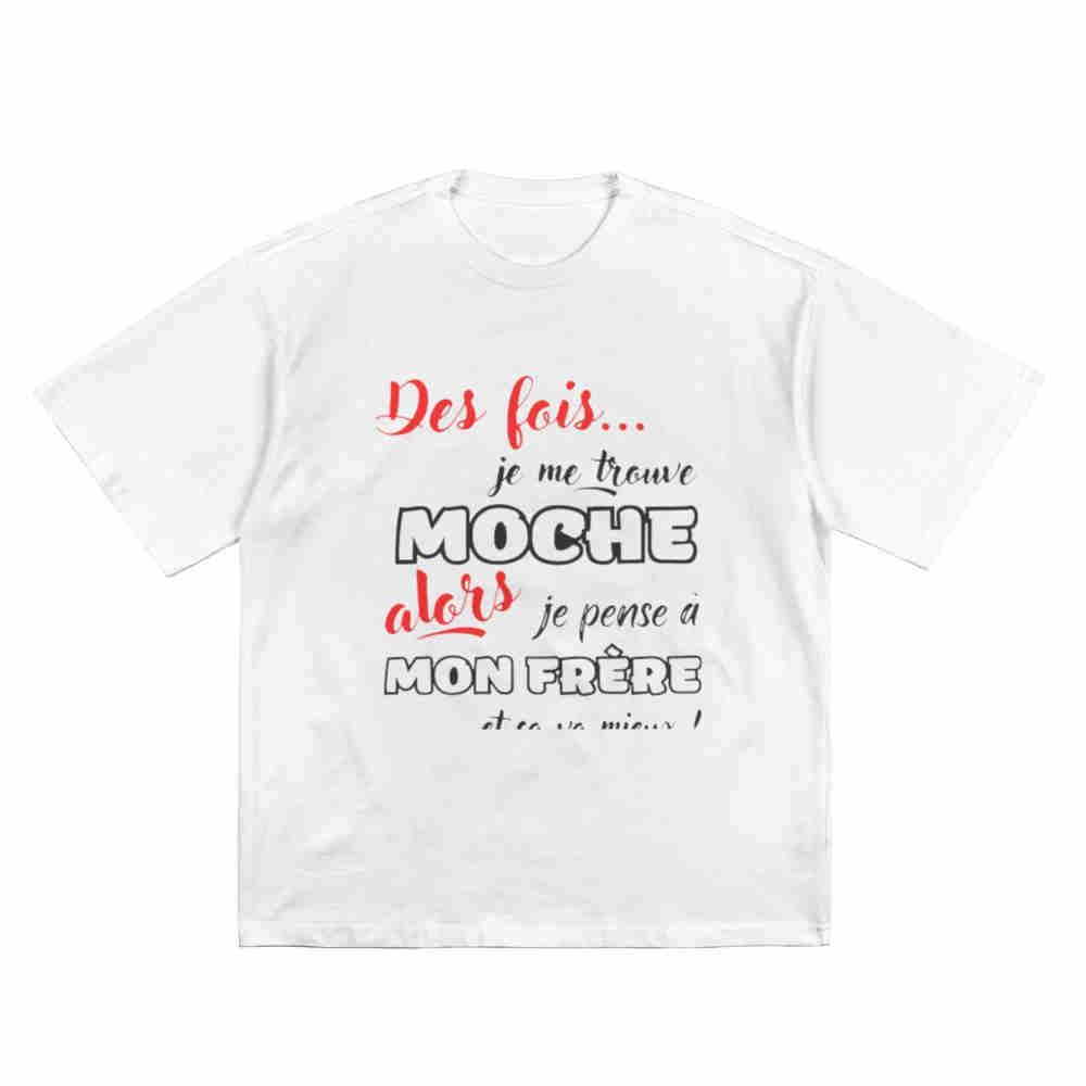 Funny French Saying Short Sleeve Tee Cotton TShirt