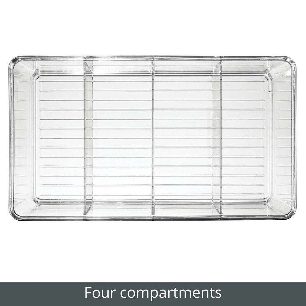 Clear Plastic Food Storage Organizer Bins Clear Display Containers Spice Packet Rack Food Packets
