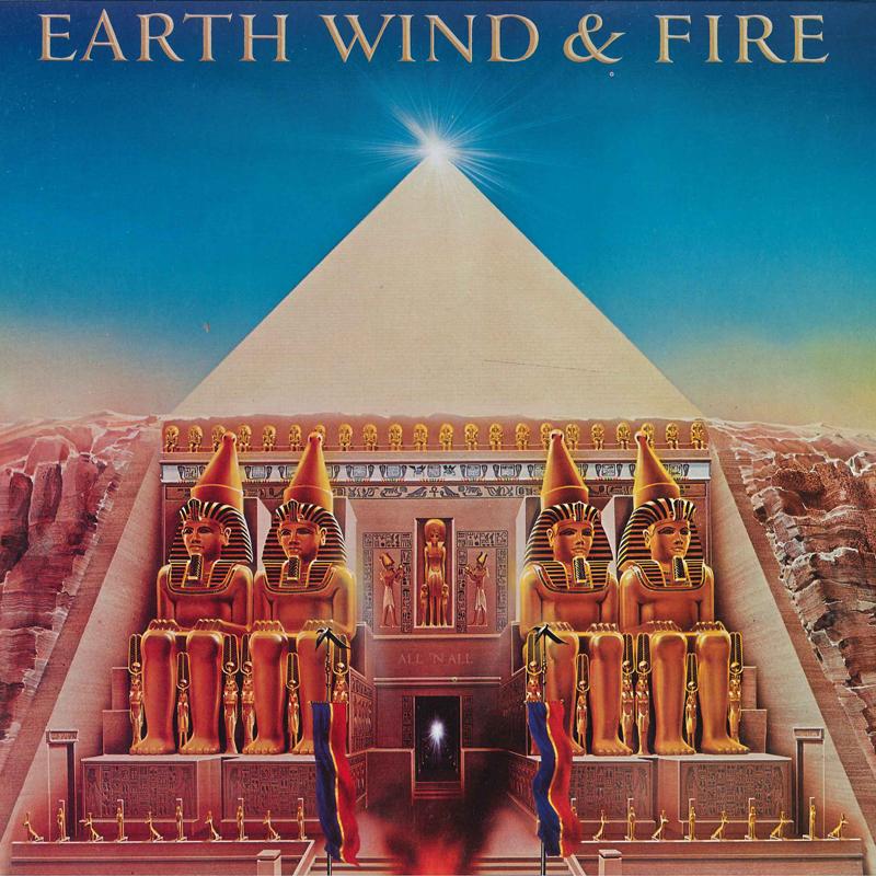 LP Record EARTH WIND & FIRE - All N All BL34905 COLUMBIA 1977 US Soul/Funk Used