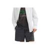 Coach Ss25 Solid Color All Over Print Elastic Drawstring Three Quarter Beach Shorts Men shorts Black CZ537-R8E