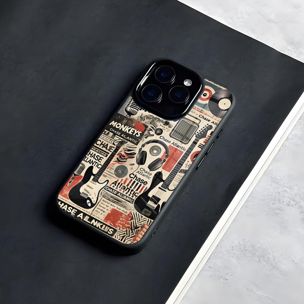 

Arctic Monkeys Rock Band Phone Case For IPhone 17 Pro Max 16 15 14 13 11 Pro Max Plus Glass Phone Case iPhone 14 Pro Max