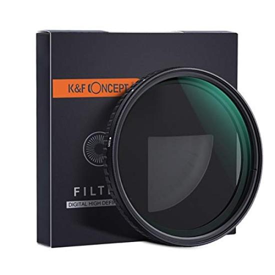 Concept Variabler ND-Filter 52mm Variabel K&F NANO-X ND8~ND128 KF-52NDX8-128