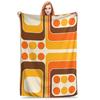 Retro Geometrisches Design 62 Decke Weiche Warme Flanell Überwurfdecke Bettwäsche für Bett Wohnzimmer Picknick Reisen Zuhause Sofa