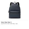 MICHAEL KORS Artificial Leather Backpack Large Men's Marine Blue 37U9LCRB3B-502