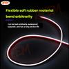 1pcs Universal Waterproof Flexible LED Strip DRL 12v Daytime Running Strip Light Ambient Lamp For Citroen C5 Aircross 2017-2022