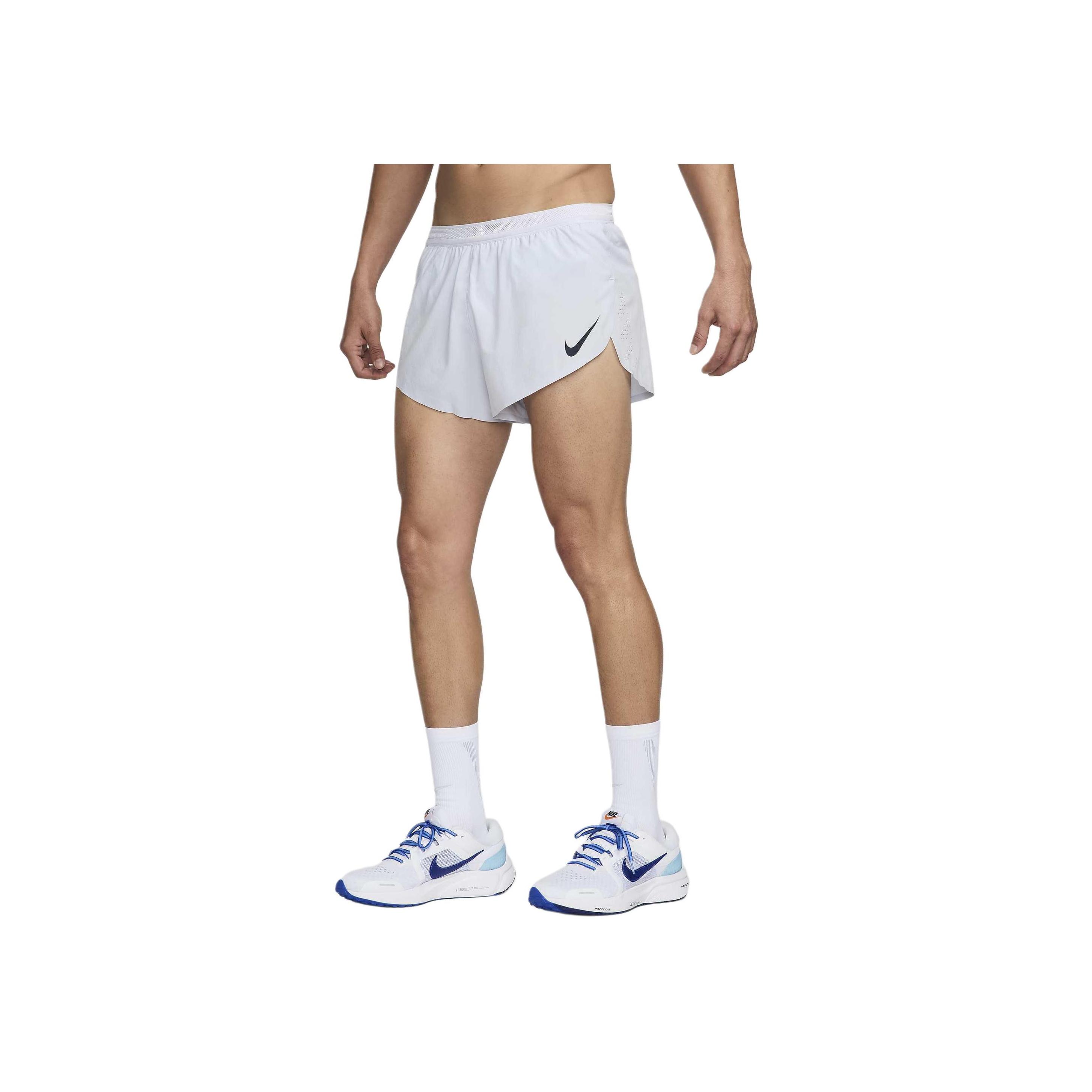 

Nike Aeroswift Lace Mid-Rise Fitted Three-Quarter Sports Shorts Men Shorts Football-Grey FN3349-085 L
