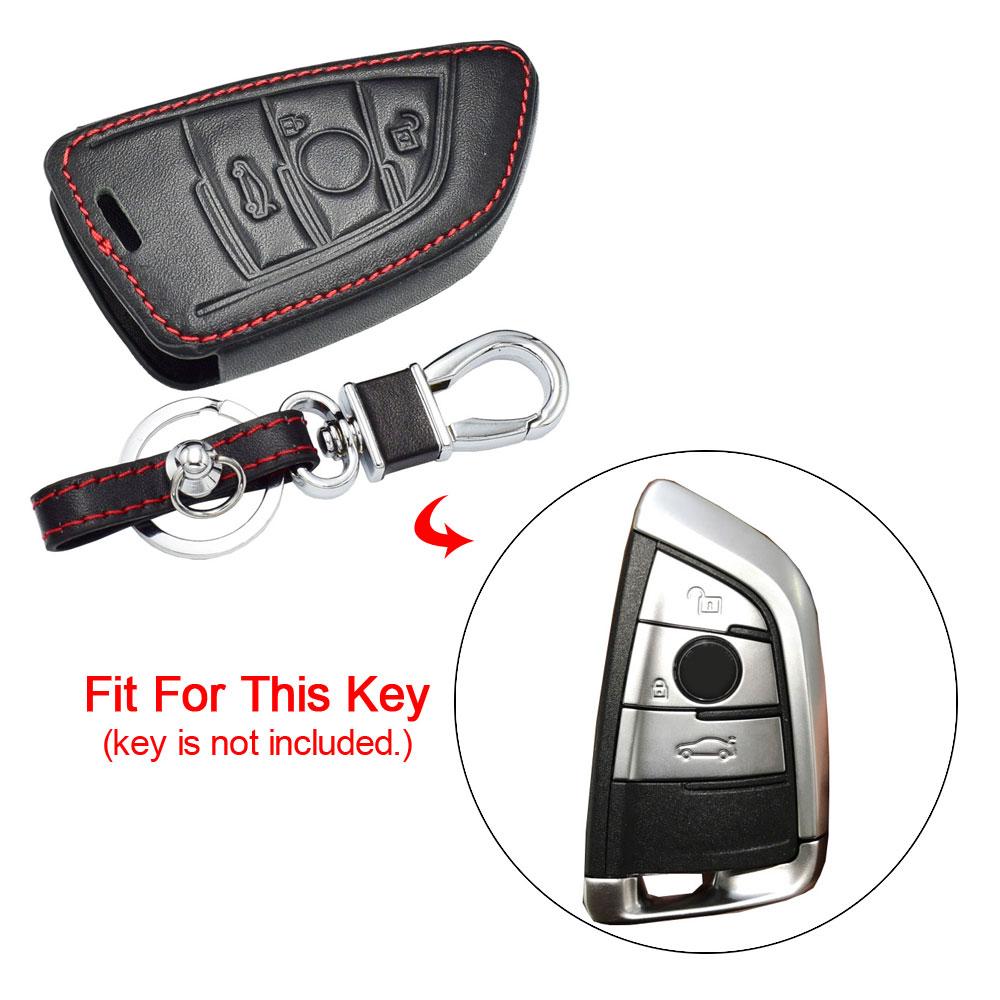 Leder Autoschlüssel Hüllen Fernbedienung Schutzhülle Tasche Für BMW 1 3 5 7 Serie X3 X4 X5 X6 X7 Z4 Mini Cooper S R50 R53 Countryman Clubman F55 F56 F57