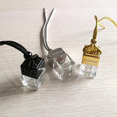 Parfum Suspendu pour Voiture Bouteille Vide Pendentif Parfum pour Huile Essentielle Désodorisant Ornement Accessoires Auto Décoration Intérieure