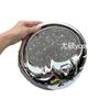 Acrylic Moon Shape Handbag Women Minimalist Chain Shoulder Bag Small Rigid Box Purse With Lock