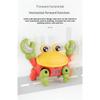 Internet Celebrity Children's Electric Rope Funny Little Crab Toy Sound And Light 3d Projection Crawling Toy