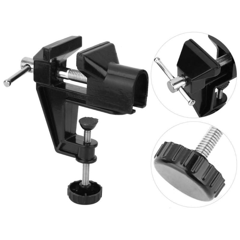 Small Clamp Vise Strong Clamping Force Ideal for Holding Metal Wood Plastic in Garages Model Shops and Hobbies Applications