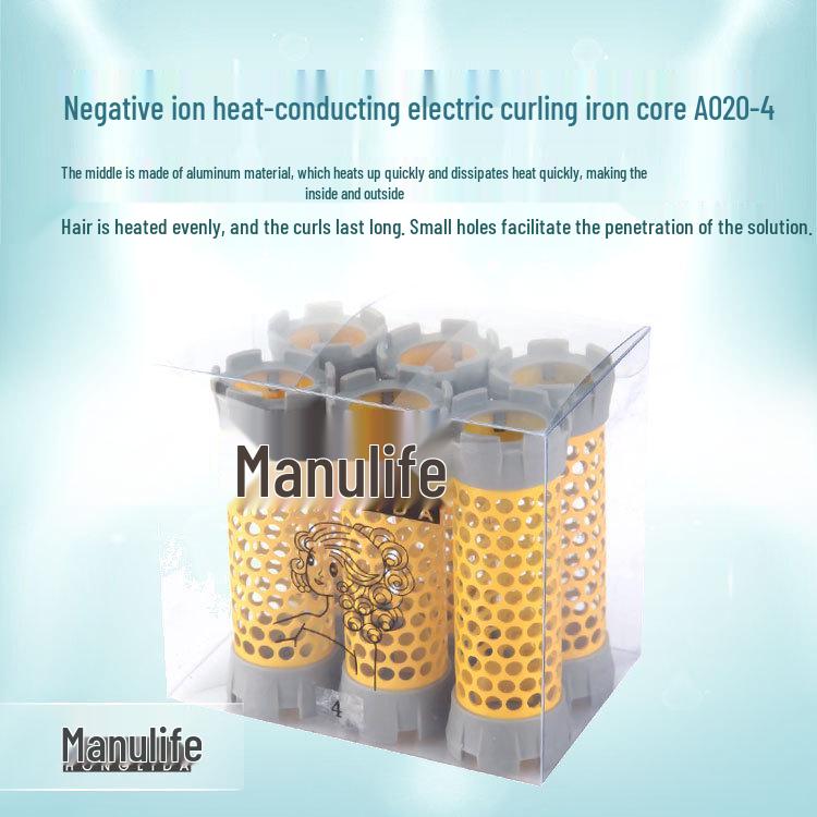 Aluminum Core Electric Curling Iron - Korean Cold Wave Rods, Standard Perm Rods, Hairdressing Tools for Salons.