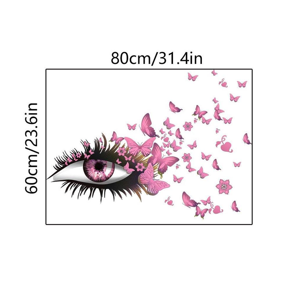 Double-sided Visual Patterns Butterfly Wall Stickers Home Decoration