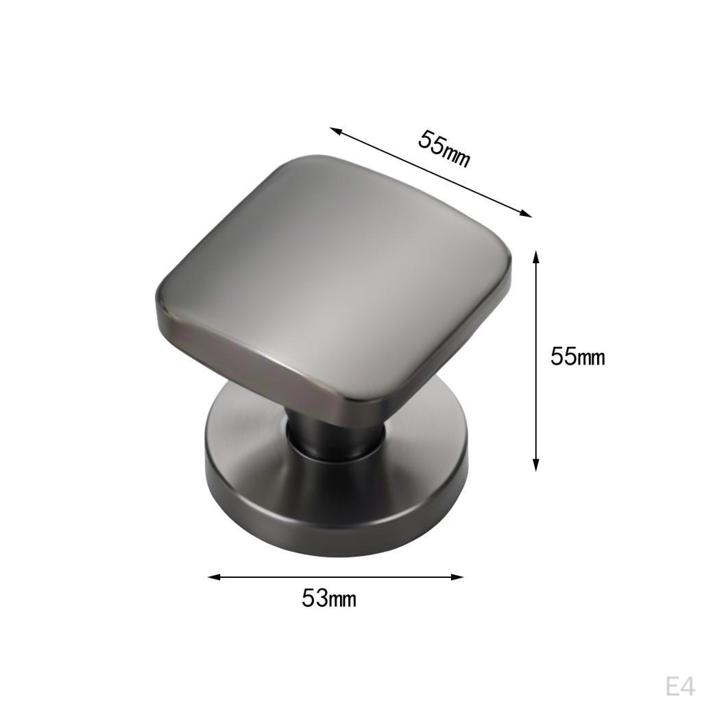 Door Handle with Invisible Lock, -sided Interior Doorknob, Stylish Lock Fittings, Easy to