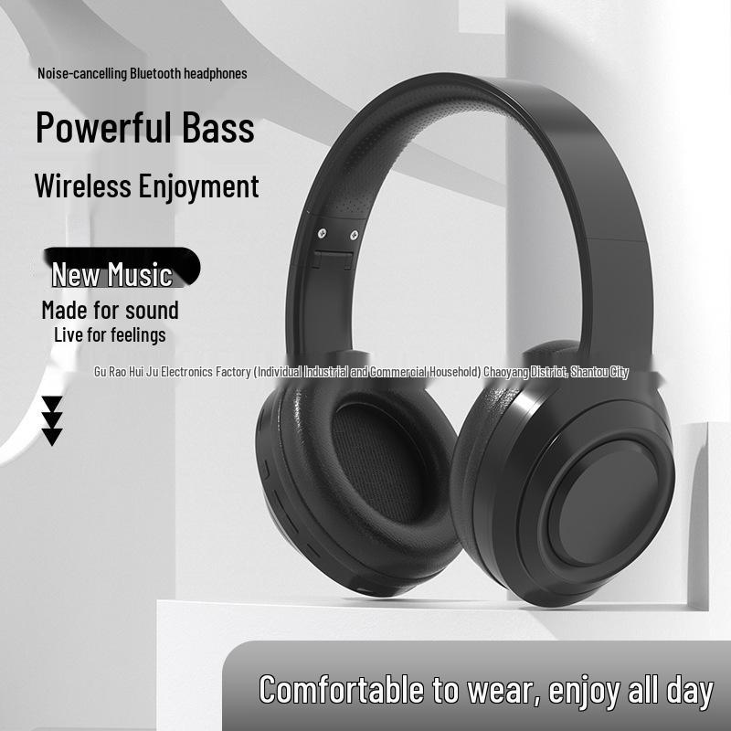 

Cross-Border Hot Sale DR/58 Over-Ear Bluetooth Headphones - Deep Bass, Super Long Battery Life, Wireless Headset. Over-Ear Wireless Bluetooth Headphones