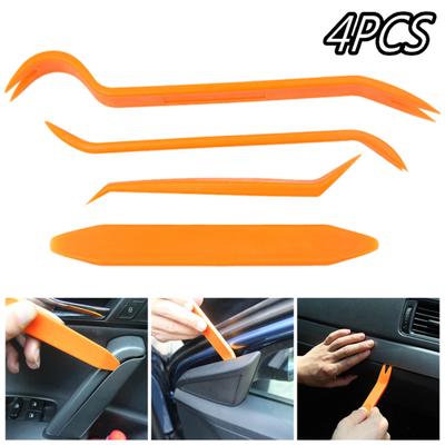4Pcs Portable Car Panel Trim Auto Door Radio Dash Audio Pry Removal Tool Kit