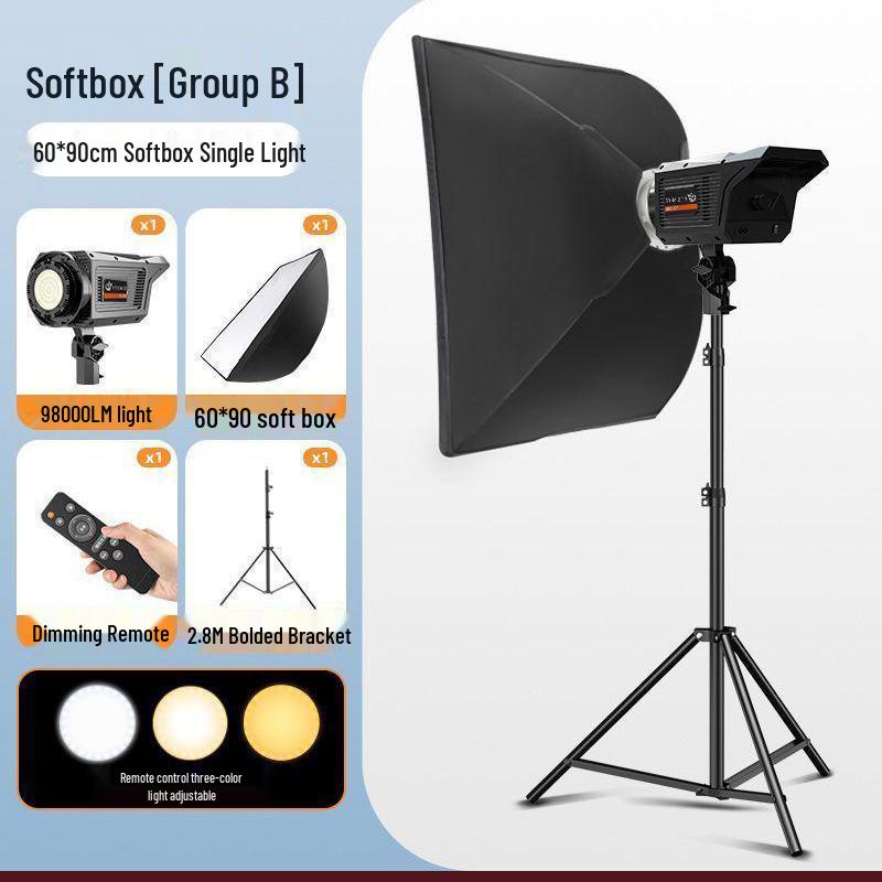 

Pro LED Parabolic Softbox for Indoor Photography and Live Streaming