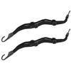 2Pcs Helmet Bandage Motorcycle Helmet Buckle Bundling Belt Elastic Rope Electric Accessoryblack