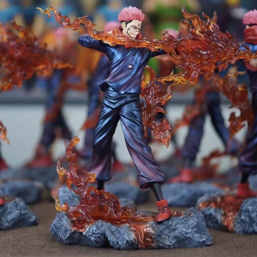 28cm Jujutsu Kaisen Anime Figure Lord Of The Curse Sukuna Action Figure Collection Figurine PVC Model Doll Toys Gift