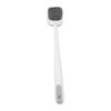 Bath Brush Double Sided Exfoliating Long Handle Back Scrubber Shower Brush with Detachable Head for Dry Wet Use