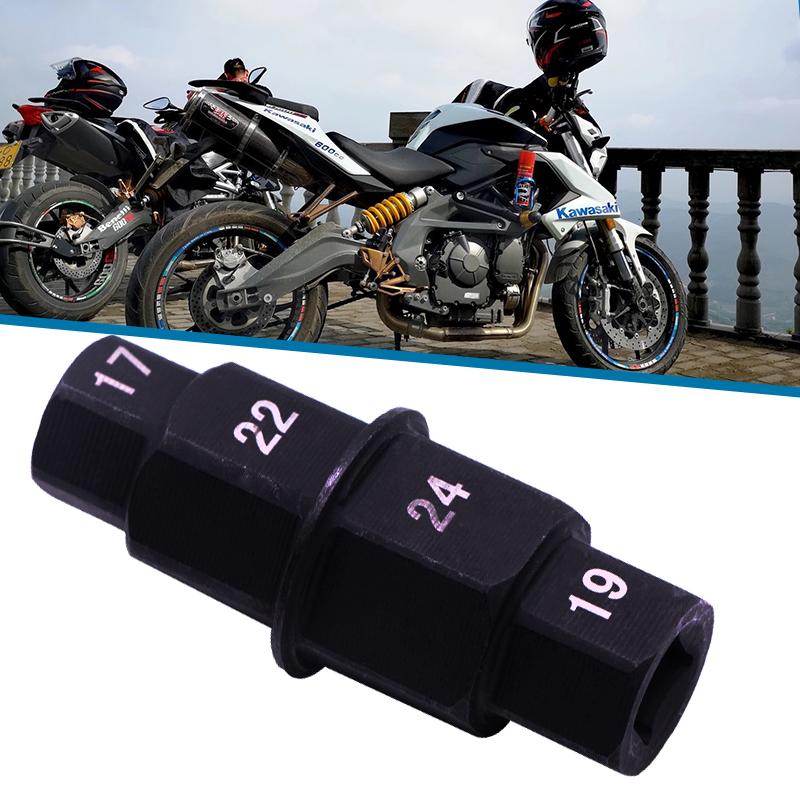 Cheap Motorcycle Front Rear Wheel Axle Spindle Tool Hex Key Socket 17
