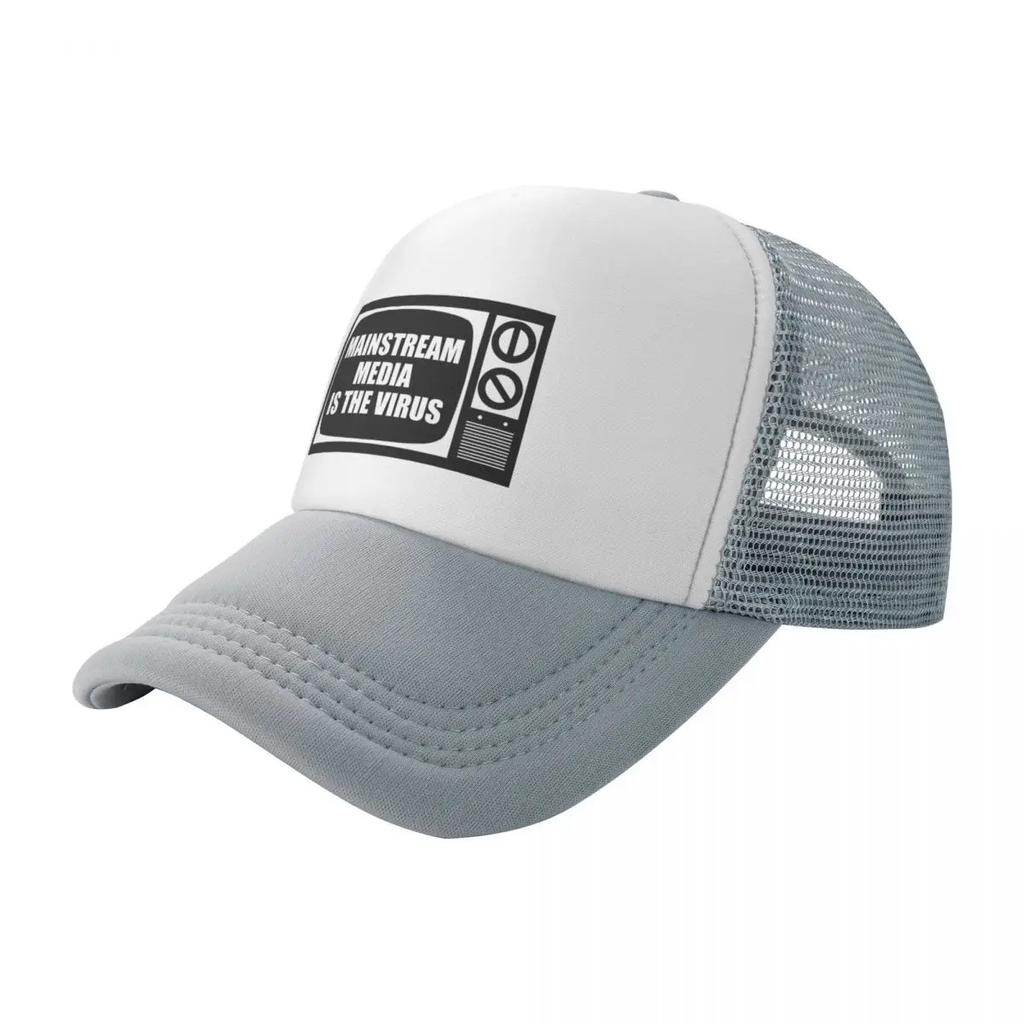 Media Lies Baseball Cap Brand Man Cap Sun Cap Tea Hat Streetwear Trucker Hats For Unisex Women's