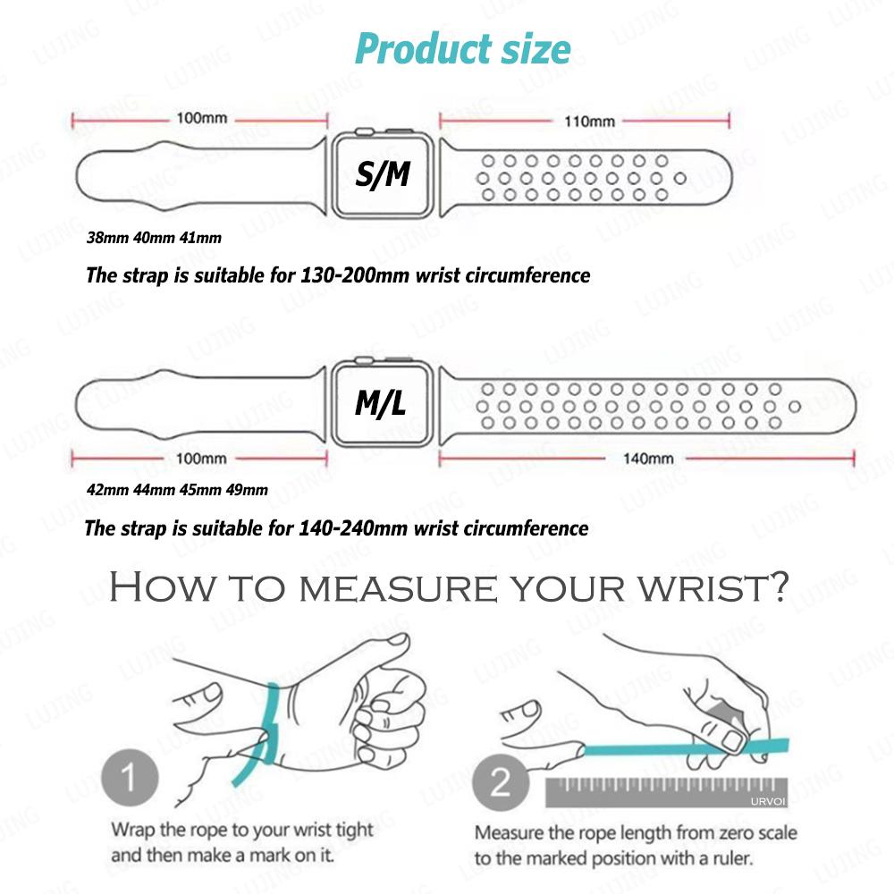 Strap Watch Apple For Silicone Ultra 2 49mm Sports Rubber Band For Iwatch Series 9 8 7 6 Se 4 3 2 45mm 44mm 42mm 41mm 40mm 38mm
