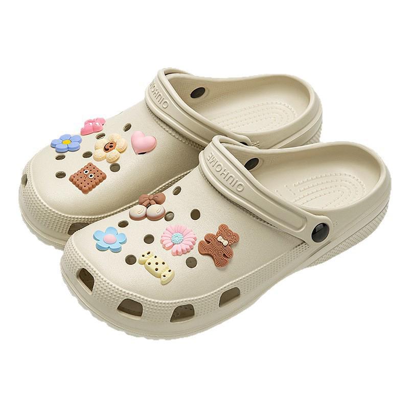 EVA rutschfeste Strandclogs Hausschuhe für Damen und Herren - Sommer Outdoor Schuhe mit dicker Sohle