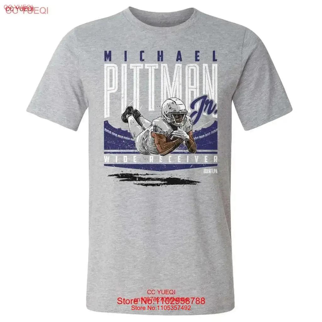 Michael Pittunisex Jr Indianapolis T Shirt Multicolor Full Size Vintage Fashion Soft Designer Clothes Streetwear Homme