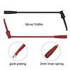 Multifunction Test Probes Banana Plugs Featuring Replaceable tip & Alligators clip Electrical Testing Probes for Lab