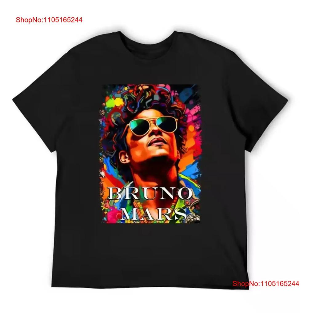 Bruno Mars T Shirt Good Design Hot For Fan All Size Vintage Graphic Comfortable Homme Fashion Soft Top For Everyday Wear
