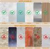 6Pcs Adhesive Wall Hooks, No Drill Stainless Steel Heavy Duty Waterproof Shower Towel Hooks, Self Adhesive Hooks for Bathroom Kitchen Office Hanging