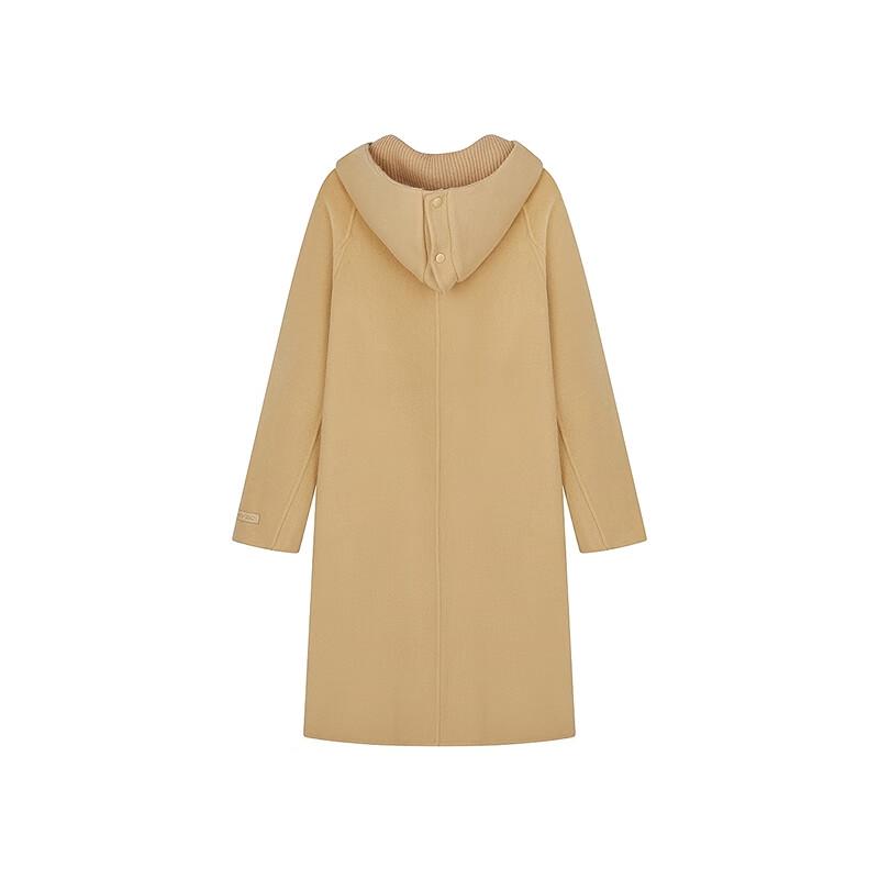 Teenie Weenie Women's Hooded Wool Blend Coat