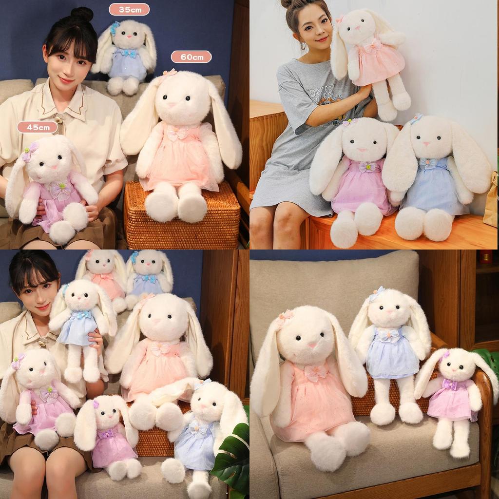Adorable Princess Bunny Plush Toy With Cute Clothing Perfect For Kids And Gifts
