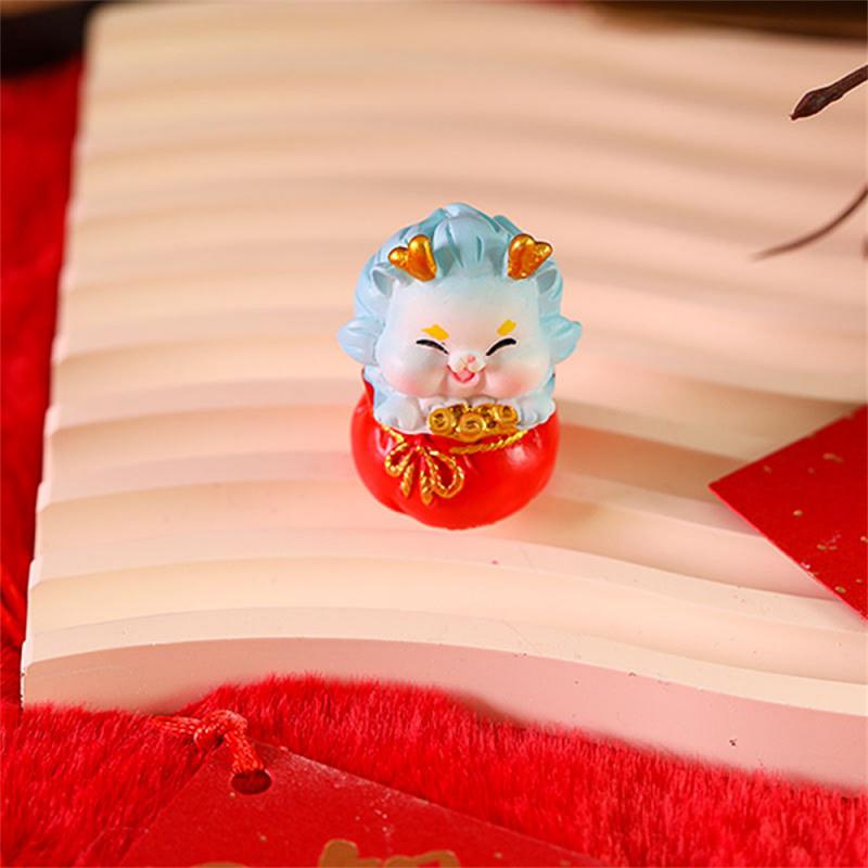 New Year's Hand Mascot Unique Design Home Decorations Dragon O Doll Cute And Cute Small Ornaments And Miniature Models Zodiac