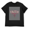 Faith Builds Muscle Too T-Shirt Louboutins Custom T-shirts Oversized Mens Fashion
