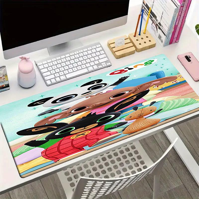 Bing Theme Mouse Pad, Non Slip Rubber Base, Multifunctional Office & Home Decor, Perfect for Workspace Personalization.