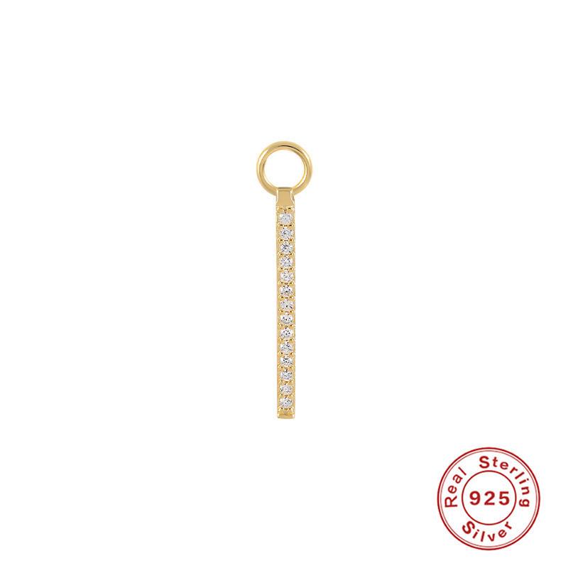 S925 Sterling Silver Earrings Charm Beads Pendant Earrings Earrings Accessories Work Wear Earrings Pendant Women