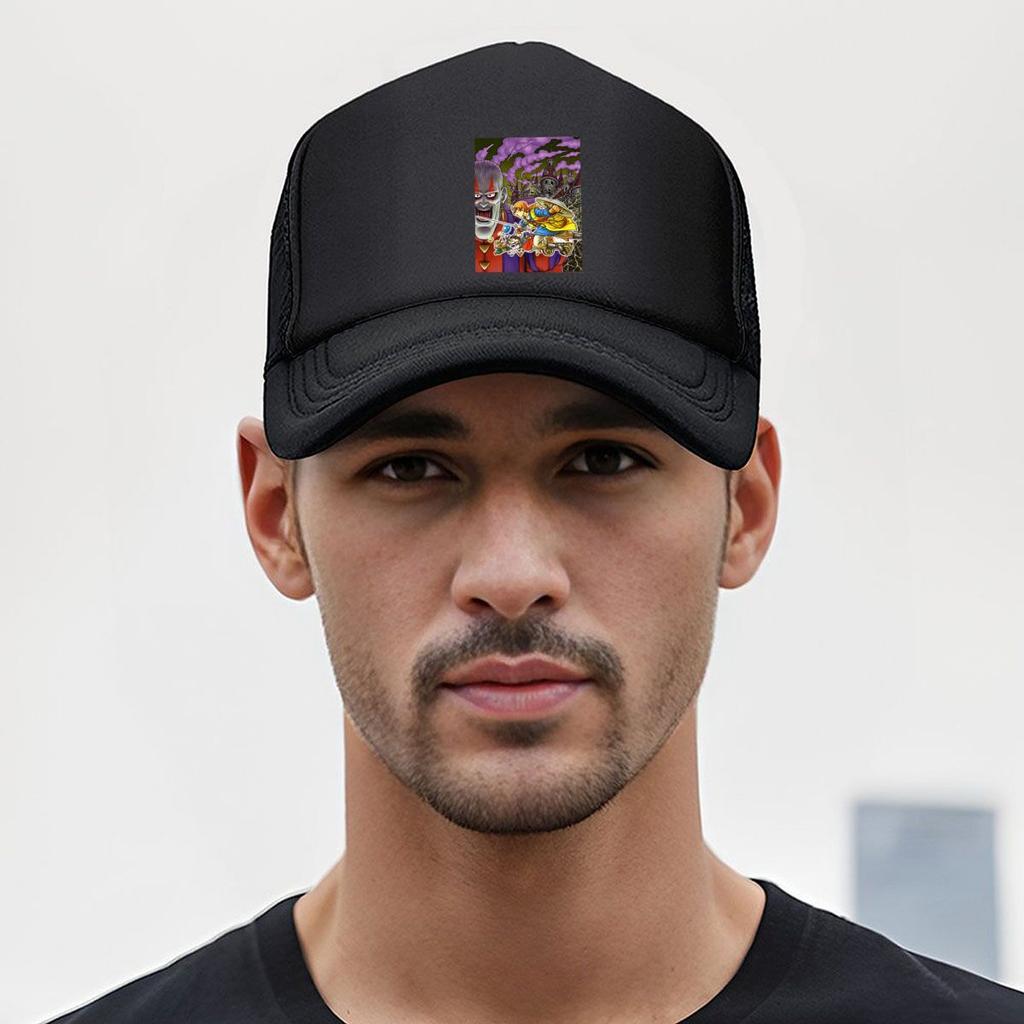 Anime Repeat Manga - Inspired, Fantasy Quest Art Design Mesh Baseball Cap
