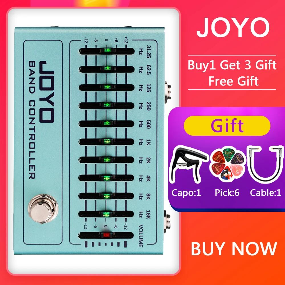 JOYO R-12 BAND CONTROLLER Equalizer Guitar Pedal 10 Band EQ Effect Cover Range from 31.25Hz To 16Hz Electric Guitar Bass Parts