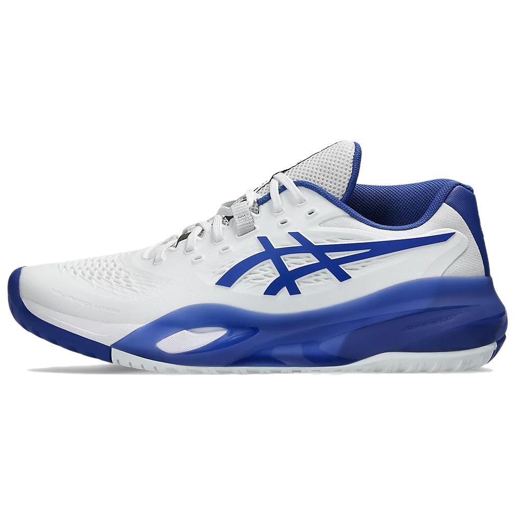 Asics Gel-Resolution X Versatile Comfortable Durable Support Low-Top Tennis Shoes Men sneaker White Blue 1041A481-101
