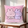 Cartoon A-Asamimichan Cute cushion cover Pillow Sofa Printing Decoration Room Home Office Coffee Shop Car Nordic Simplicity