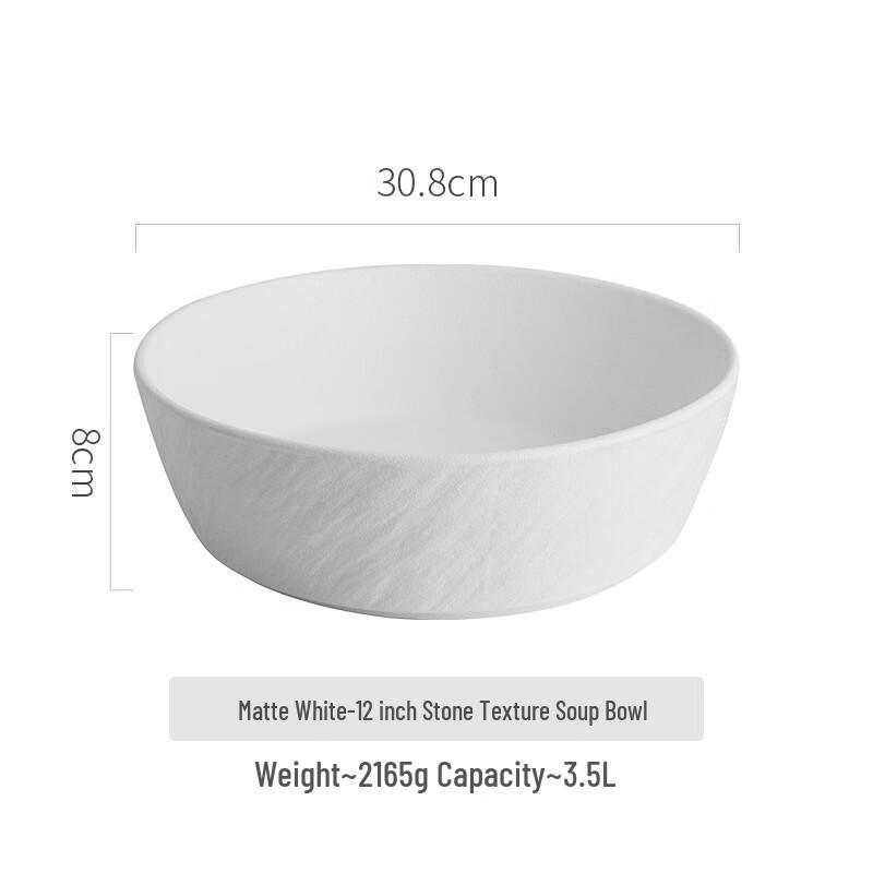 Large Ceramic Commercial Serving Bowl