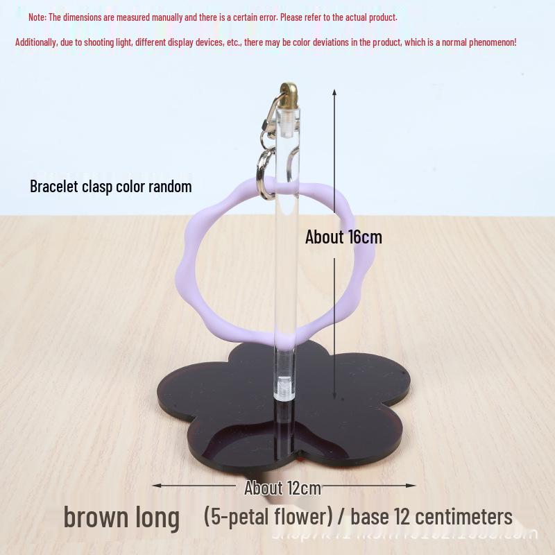 Portable Wooden Yarn Holder for DIY Knitting