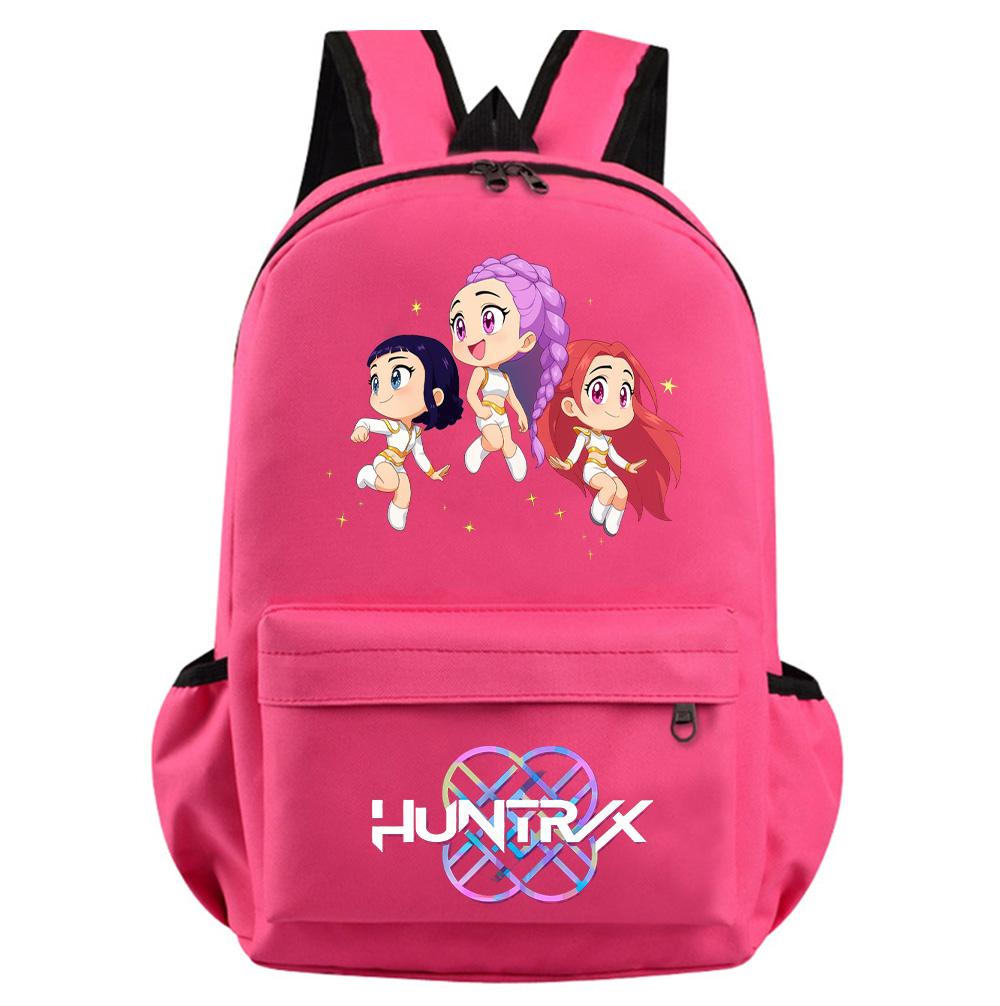 K-Pop Demon Hunters Printed Backpack for Teenager Student Girl Boy Bookbag Schoolbag Women Large Capacity Waterproof Travel Bag Kid Gift Rucksak