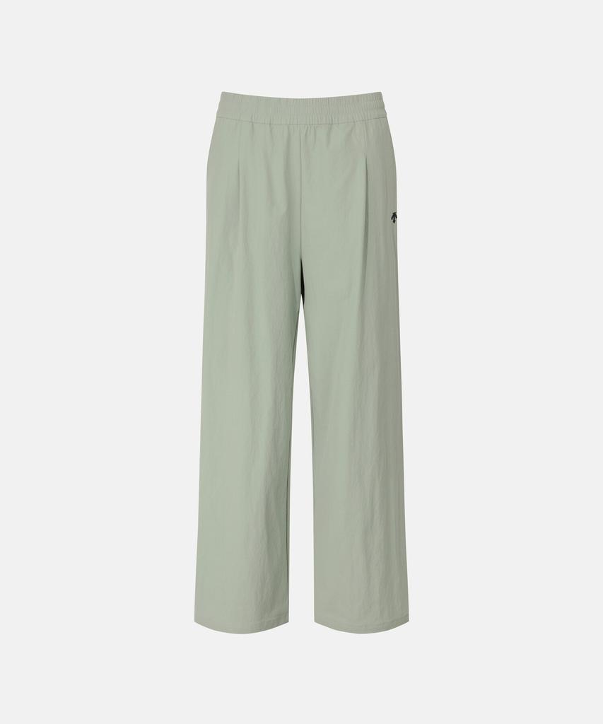 DESCENTE Women'S Woven Wide Pants Khaki (Sq322Ppt72)