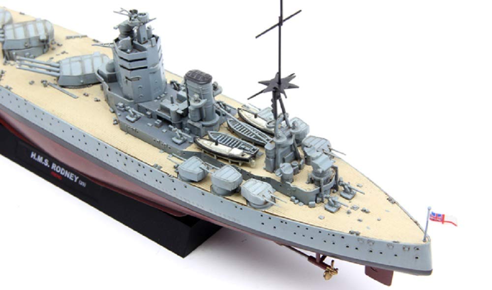 Meng Model 1/700 British Royal Navy Battleship HMS Rodney 29 Plastic Model MPS001